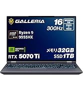 Amazon.co.jp: ガレリア ゲーミングノートPC 【 Ryzen AI 7 350